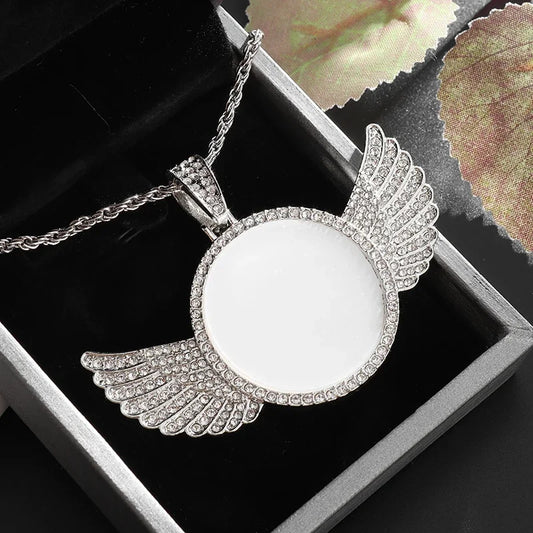 Iced Out Letter Savage Pendant Shiny Bing Cubic Zirconia Hip Hop Necklace Men\\\'s Cool Rock Rap Trend Jewelry