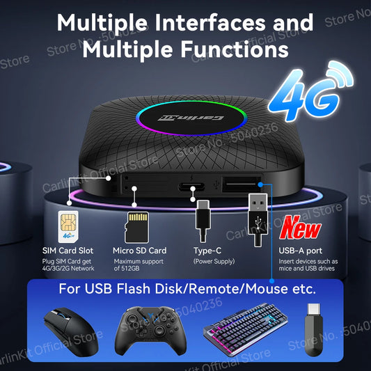 CarlinKit 128G AI Box Pro